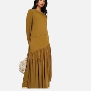NWOT Free People Jilly Midi Dress